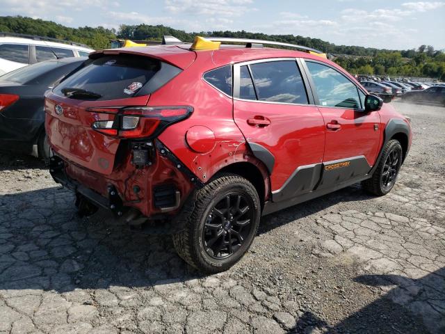 4S4GUHT62R3723681 - 2024 SUBARU CROSSTREK WILDERNESS RED photo 3