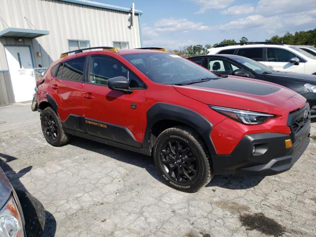 4S4GUHT62R3723681 - 2024 SUBARU CROSSTREK WILDERNESS RED photo 4