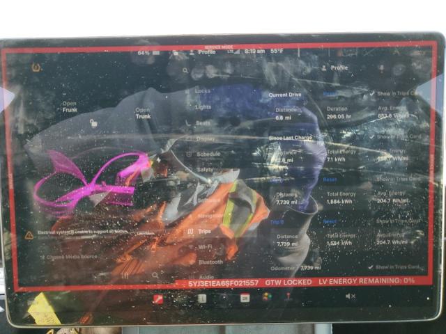 5YJ3E1EA6SF021557 - 2025 TESLA MODEL 3 CHARCOAL photo 9