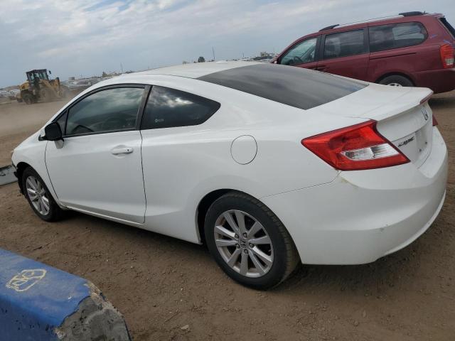 2HGFG3B07CH506818 - 2012 HONDA CIVIC EXL WHITE photo 2