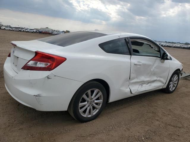 2HGFG3B07CH506818 - 2012 HONDA CIVIC EXL WHITE photo 3