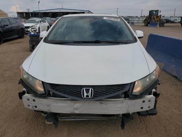 2HGFG3B07CH506818 - 2012 HONDA CIVIC EXL WHITE photo 5