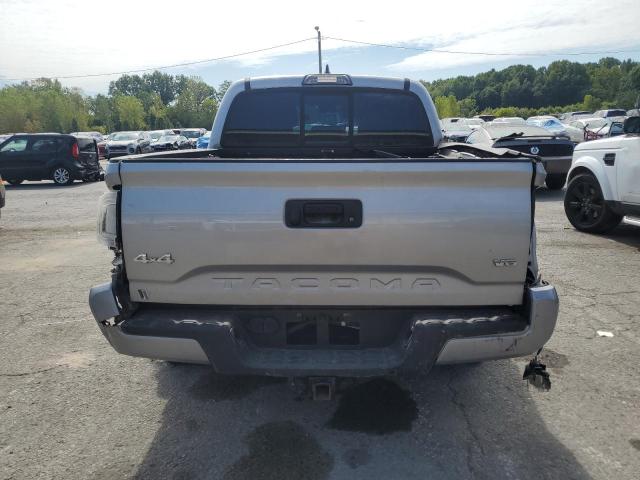 3TMCZ5AN4JM157491 - 2018 TOYOTA TACOMA DOUBLE CAB ვერცხლისფერი ფოტო 6