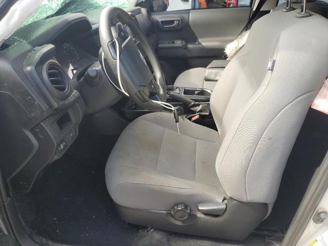 3TMCZ5AN4JM157491 - 2018 TOYOTA TACOMA DOUBLE CAB ვერცხლისფერი ფოტო 7