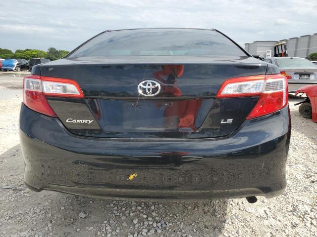 4T1BF1FKXCU065095 - 2012 TOYOTA CAMRY BASE BLACK photo 6