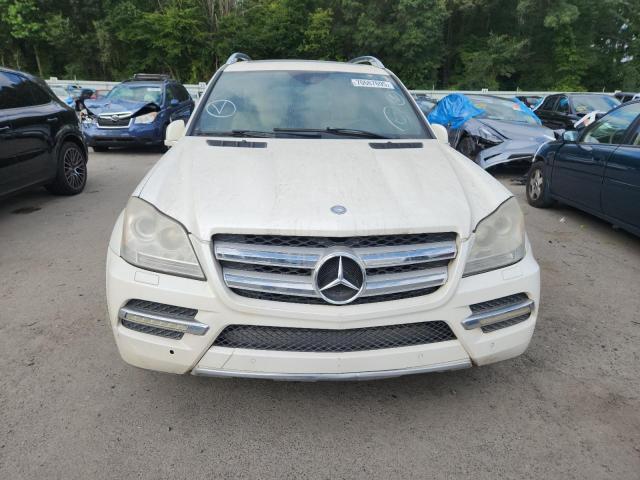 4JGBF7BEXCA795836 - 2012 MERCEDES-BENZ GL 450 4MATIC WHITE photo 5