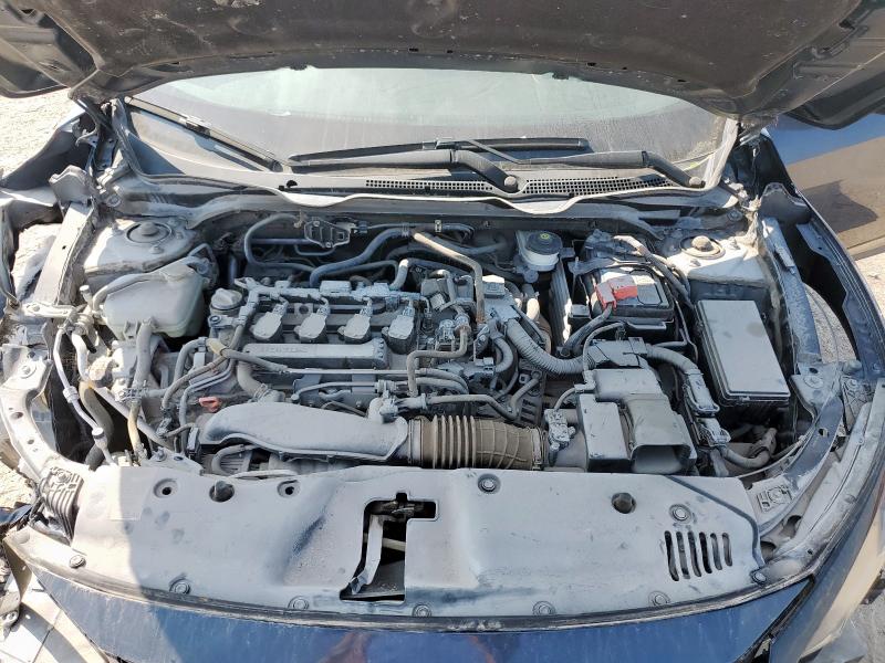 19XFC1F35KE016391 - 2019 HONDA CIVIC EX BLUE photo 11