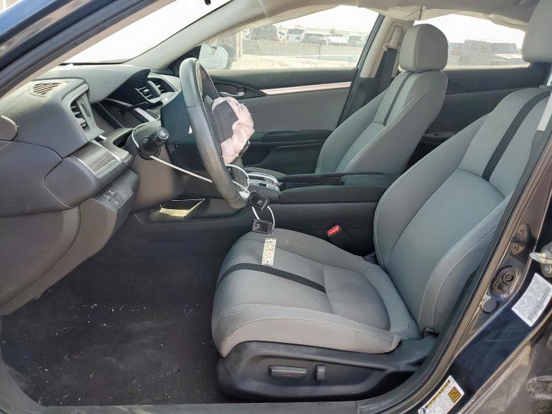 19XFC1F35KE016391 - 2019 HONDA CIVIC EX BLUE photo 7