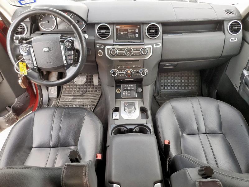 SALAG2V69GA788038 - 2016 LAND ROVER LR4 HSE RED photo 8