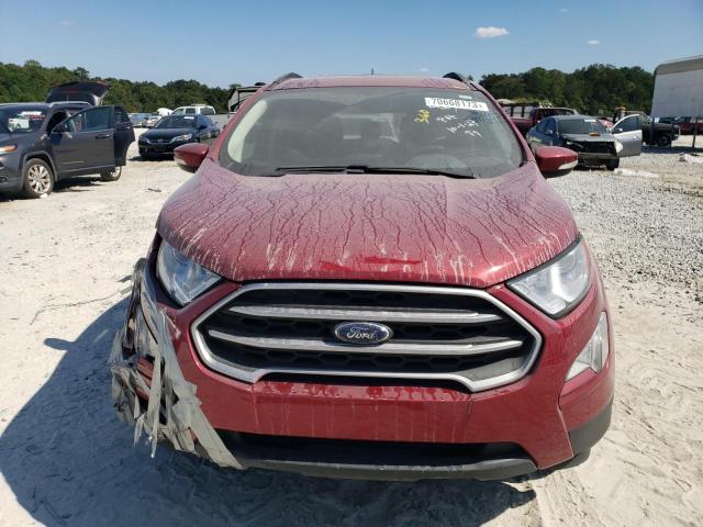 MAJ3S2GEXMC439835 - 2021 FORD ECOSPORT SE RED photo 5