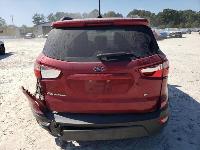 MAJ3S2GEXMC439835 - 2021 FORD ECOSPORT SE RED photo 6