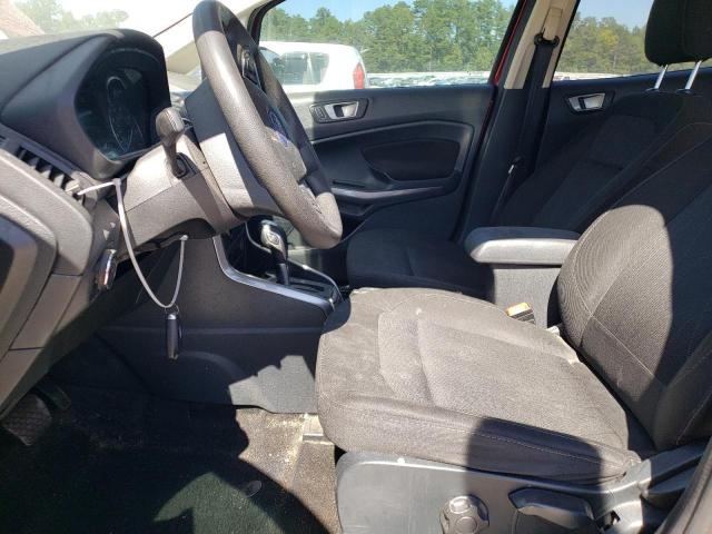 MAJ3S2GEXMC439835 - 2021 FORD ECOSPORT SE RED photo 7