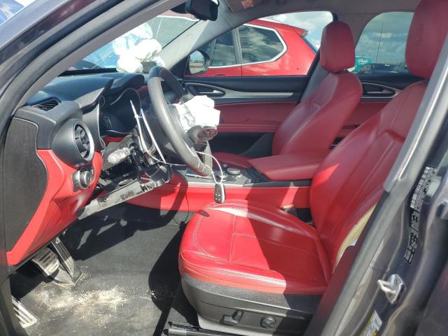 ZASFAKPN3J7B89702 - 2018 ALFA ROMEO STELVIO SPORT ნაცრისფერი ფოტო 7