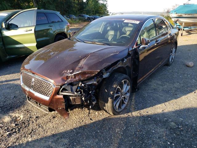 3LN6L5D93KR613977 - 2019 LINCOLN MKZ RESERVE I BURGUNDY photo 1