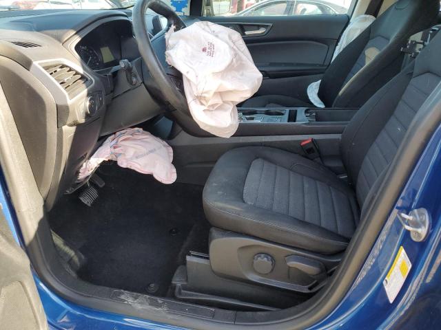 2FMPK4G90NBA95875 - 2022 FORD EDGE SE BLUE photo 7