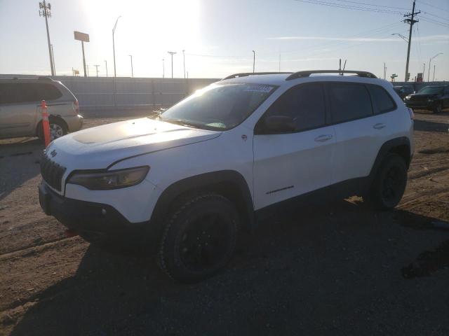 1C4PJMBX2MD209929 - 2021 JEEP CHEROKEE TRAILHAWK WHITE photo 1