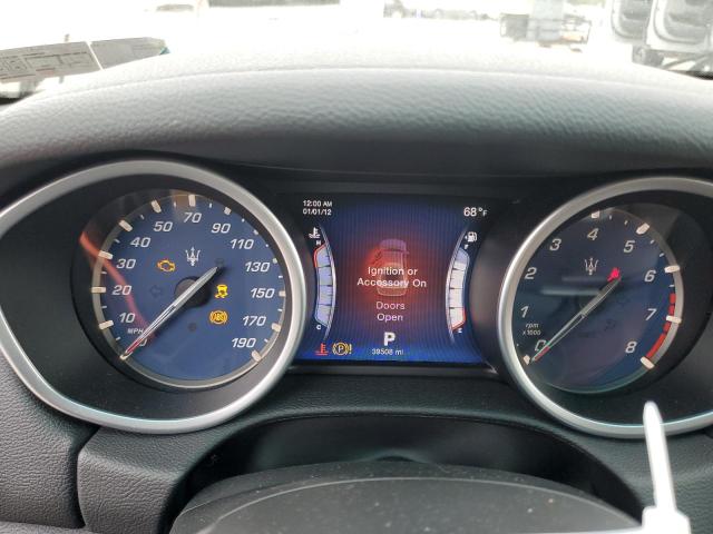 ZAM57RTA6E1126614 - 2014 MASERATI GHIBLI S WHITE photo 9