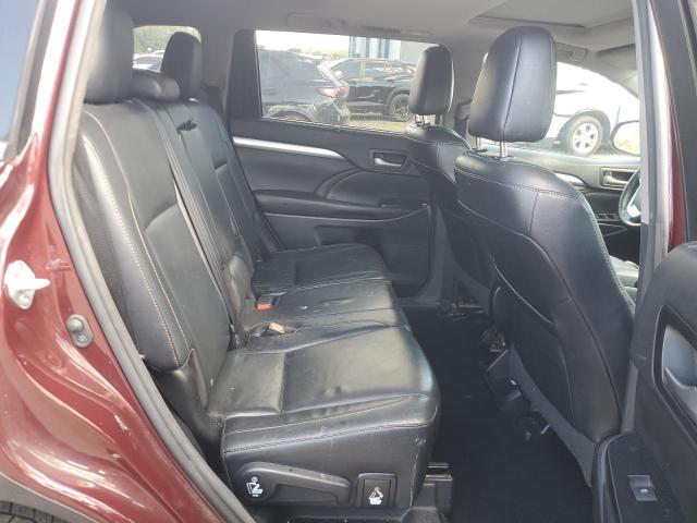 5TDJKRFH2GS329063 - 2016 TOYOTA HIGHLANDER XLE Burgund zdjęcie 11