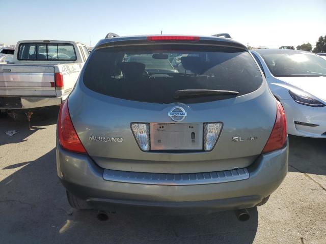 JN8AZ08W56W520806 - 2006 NISSAN MURANO SL CHARCOAL photo 6