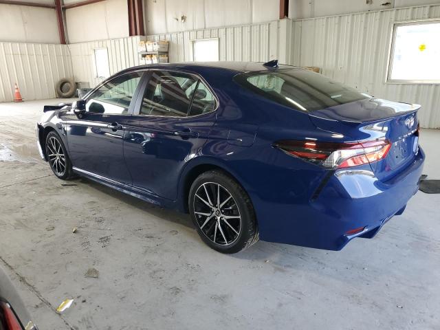 4T1T11BK9PU086762 - 2023 TOYOTA CAMRY SE NIGHT SHADE BLUE photo 2
