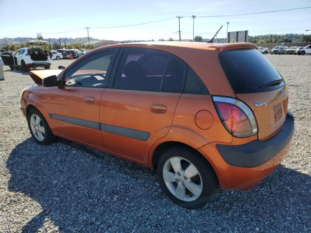 KNADE163176220391 - 2007 KIA RIO 5 SX ORANGE photo 2