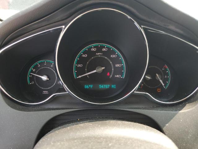 1G1ZF5E78CF282374 - 2012 CHEVROLET MALIBU 3LT შავი ფოტო 9