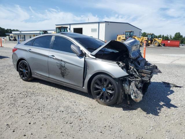 5NPEC4AB6CH445208 - 2012 HYUNDAI SONATA SE ნაცრისფერი ფოტო 4