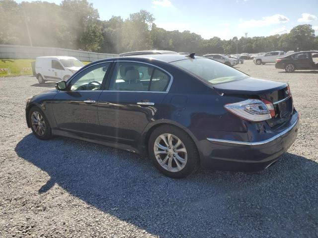 KMHGC4DD9CU199195 - 2012 HYUNDAI GENESIS 3.8L BLUE photo 2