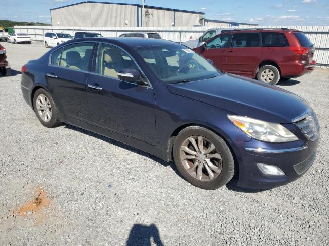 KMHGC4DD9CU199195 - 2012 HYUNDAI GENESIS 3.8L BLUE photo 4