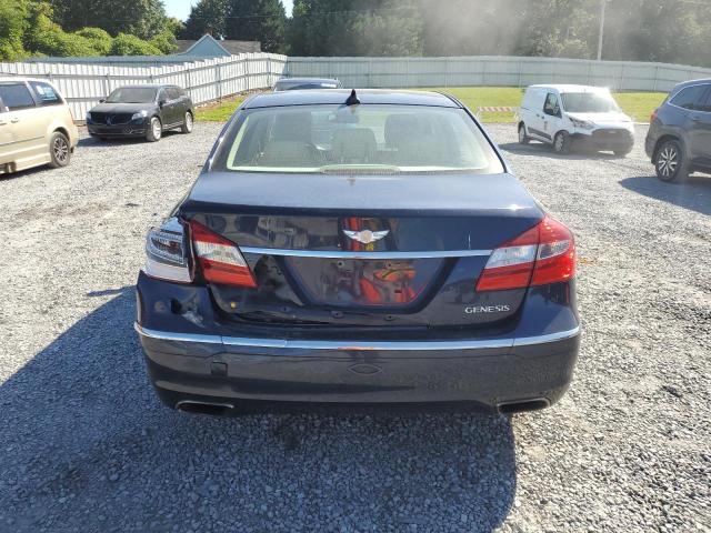 KMHGC4DD9CU199195 - 2012 HYUNDAI GENESIS 3.8L BLUE photo 6