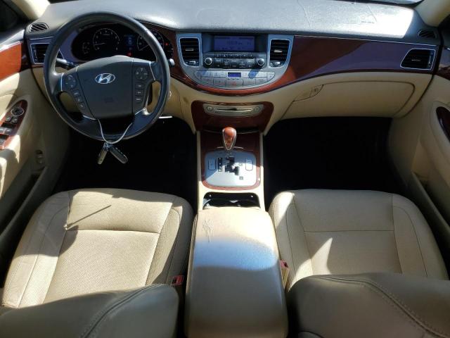 KMHGC4DD9CU199195 - 2012 HYUNDAI GENESIS 3.8L BLUE photo 8