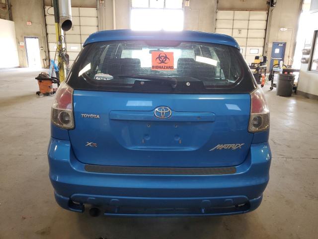 2T1KR30E08C705667 - 2008 TOYOTA COROLLA MA XR BLUE photo 6