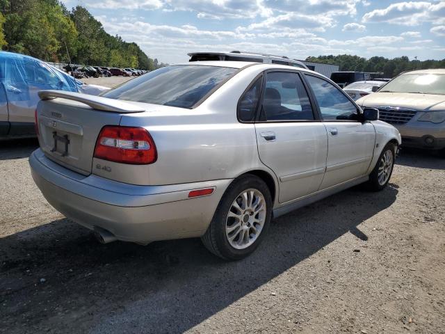 YV1VS27593F005254 - 2003 VOLVO S40 1.9T SILVER photo 3