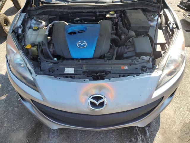 JM1BL1W71C1697123 - 2012 MAZDA 3 I GRAY photo 11