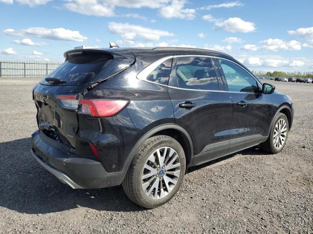 1FMCU9DZ3MUA57060 - 2021 FORD ESCAPE TITANIUM 黑色 照片 3