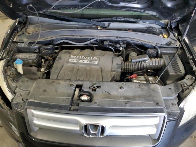 5FNYF18558B010429 - 2008 HONDA PILOT EXL BLACK photo 12