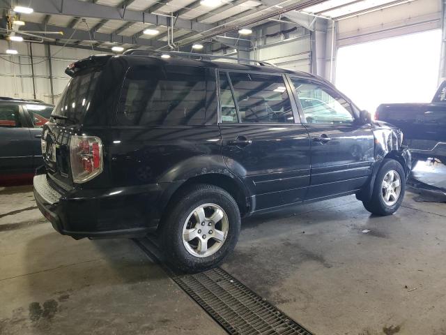 5FNYF18558B010429 - 2008 HONDA PILOT EXL BLACK photo 3