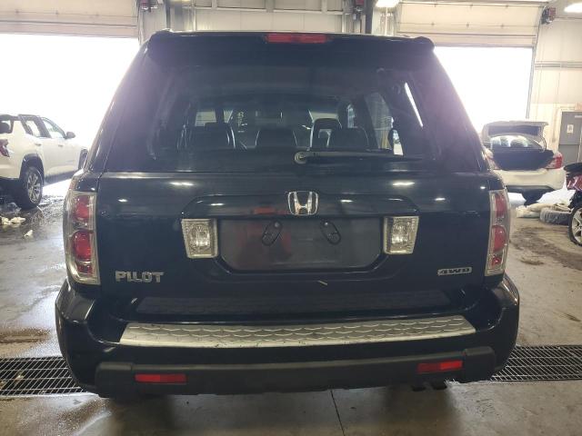 5FNYF18558B010429 - 2008 HONDA PILOT EXL BLACK photo 6