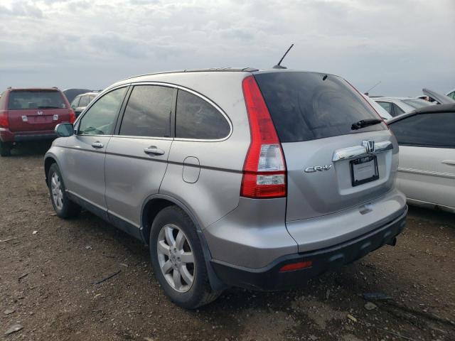 JHLRE48717C073598 - 2007 HONDA CR-V EXL SILVER photo 2