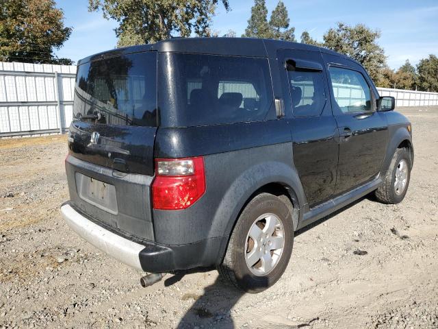 5J6YH28665L005834 - 2005 HONDA ELEMENT EX BLACK photo 3