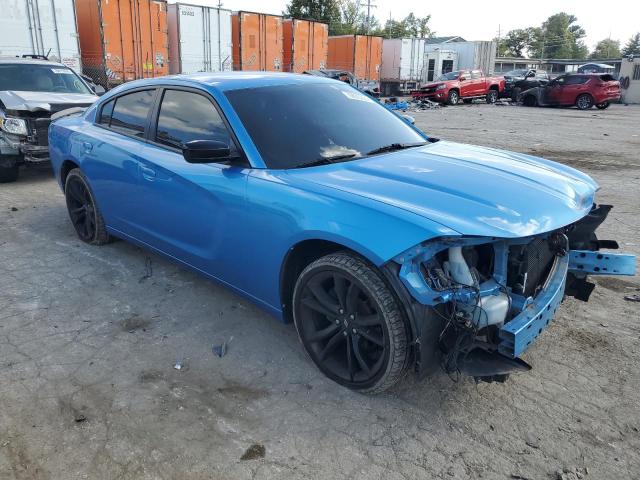 2C3CDXBG3JH328809 - 2018 DODGE CHARGER SXT BLUE photo 4