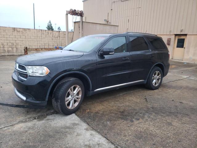 1C4RDHDG2CC320649 - 2012 DODGE DURANGO CREW BLACK photo 1