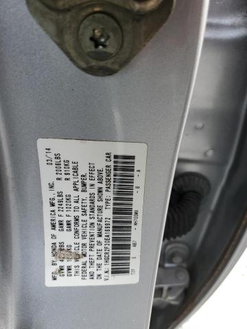 1HGCR2F30EA169972 - 2014 HONDA ACCORD LX SILVER photo 12