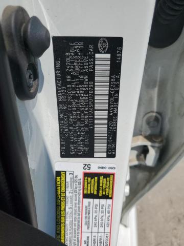 4T1T11AK5PU170790 - 2023 TOYOTA CAMRY SE NIGHT SHADE WHITE photo 12