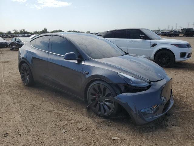 7SAYGDEF1SA362975 - 2025 TESLA MODEL Y CHARCOAL photo 4