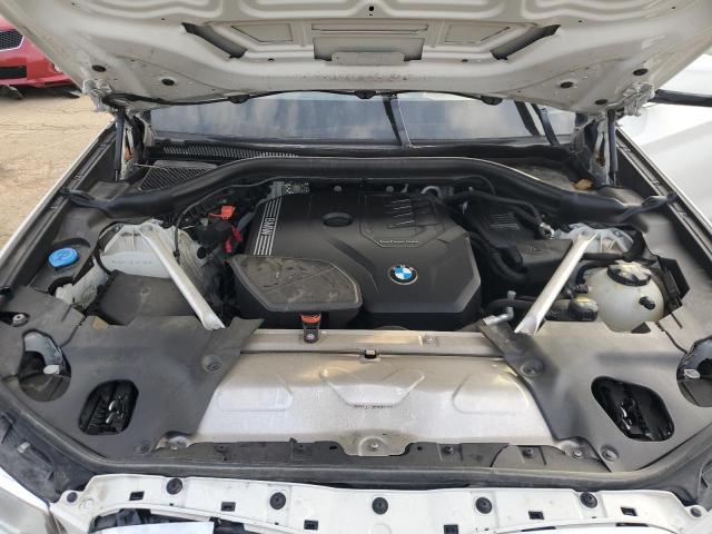 5UXTY5C02L9C58858 - 2020 BMW X3 XDRIVE30I WHITE photo 12