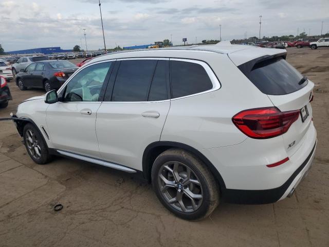 5UXTY5C02L9C58858 - 2020 BMW X3 XDRIVE30I WHITE photo 2