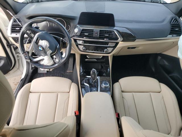 5UXTY5C02L9C58858 - 2020 BMW X3 XDRIVE30I WHITE photo 8