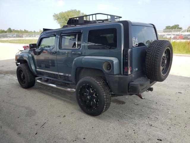 5GTDN13E578188003 - 2007 HUMMER H3 BLACK photo 2