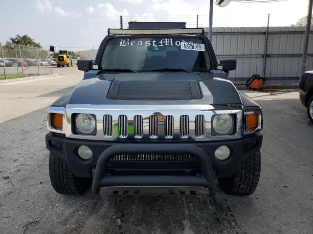 5GTDN13E578188003 - 2007 HUMMER H3 BLACK photo 5